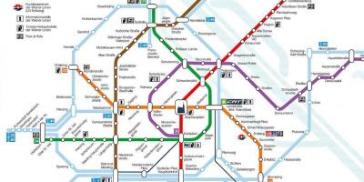 Wien метроны газрын зураг