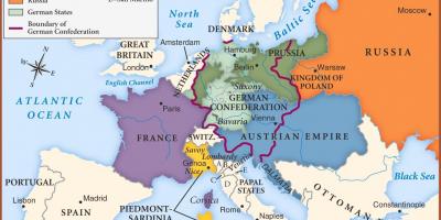 Австрийн вена дэлхийн газрын зураг
