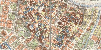 Вена хуучин хотын газрын зураг