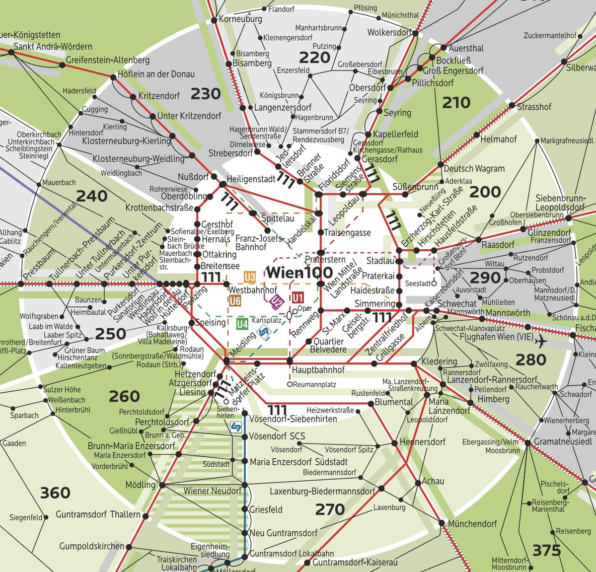 Wien бүсэд 100 зураг