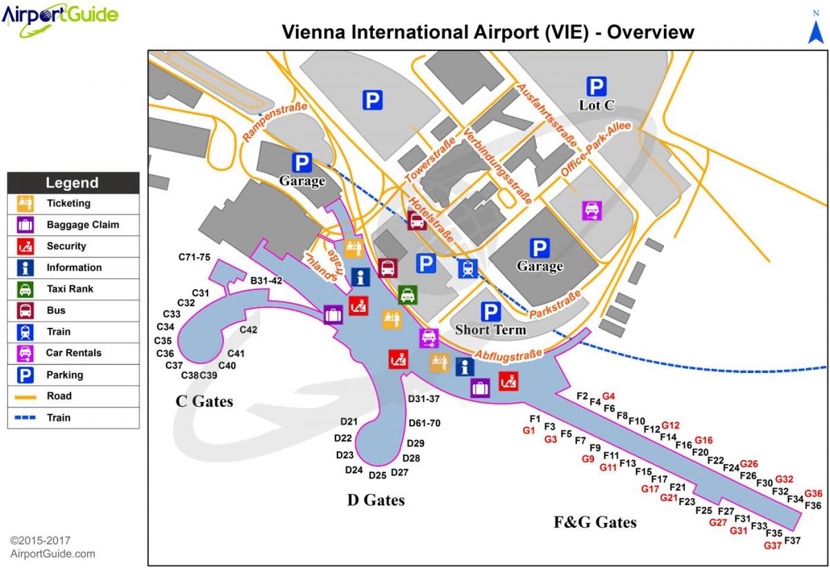 Wien нисэх онгоцны буудлын зураг