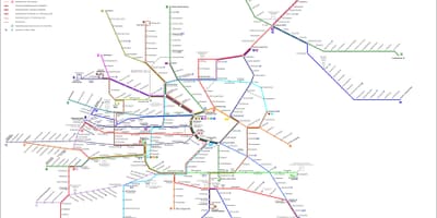 Вена strassenbahn газрын зураг