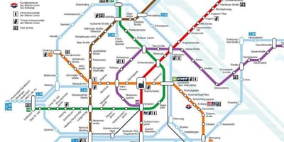 Wien метроны газрын зураг