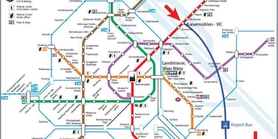Зураг Wien mitte станц